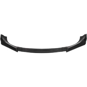 Front Lip Body Kit PU Fits for 2013-2016 for Hyundai Genesis Coupe Front Bumper Lip Chin Splitter Spoiler Glossy Black Air Dam