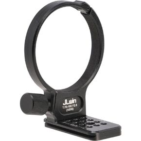 Metal Tripod Collar Mount Ring 80mm for Tamron 70-180mm F/2.8 Di III VXD (A056) Lens, Bottom with 1/4" & 3/8" Thread Screw Mount Dovetail Quick-Release Plate for Acra-Swiss Type Tripod
