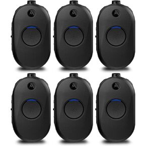 Motorola CLP1010e UHF 1 Channel 1 Watt Two-Way Radio 6-Pack