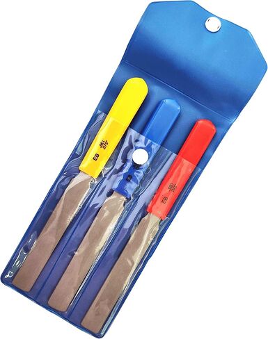 Electric Bass Guitar Fret Nut File Set Bogart Double Edge Nut Slotting Files Maintenance Set 3Pcs in Saudi Arabia