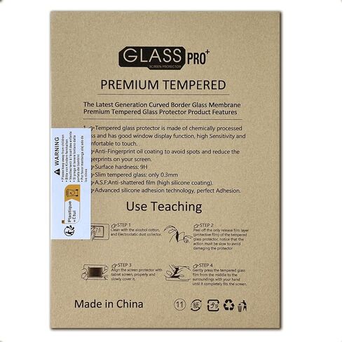 [2 Pack] Screen Protector Compatible with Lenovo Tab M10 Plus (3rd Gen) 10.61 inch, 9H Hardness Tempered Glass for Lenovo Tab M10 Plus 3rd Gen TB-125F/ TB-128F in Kuwait