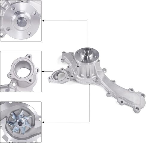 AW6037 مضخة مياه 16100-09470 16100-09471 OE بديل لتويوتا 4 رانر 2003-2009 FJ Cruiser 2007-2009 تاكوما 2005-2015 تندرا 2005-2011 V6 4.0L in Kuwait