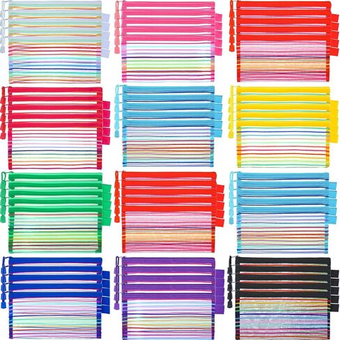 100 جهاز كمبيوتر شخصى زيبر شبكة الحقيبة قلم رصاص الحقيبة القلم حقيبة شبكة حقائب مستحضرات التجميل مع سحاب متعددة الأغراض السفر منظم أكياس شبكية للمدرسة اللوازم المكتبية السفر الملحقات in Kuwait