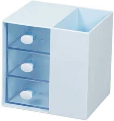 حامل أقلام، حامل أكواب، منظم مكتب، منظم لوازم قرطاسية المكتب، 4 مقصورات للمكتب والمدرسة (أرجواني) in Kuwait