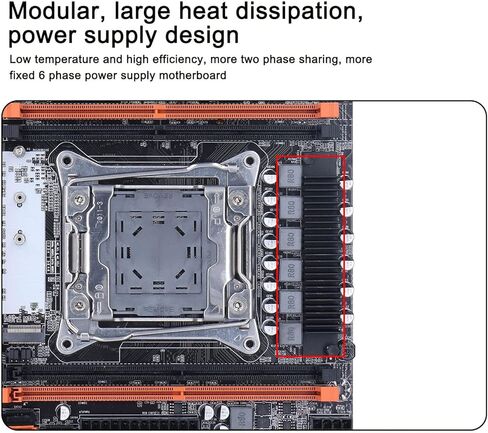 Ddr4 Gaming Motherboard, X99H Motherboard 4 Ddr4 Lga2011 3 Pin Support CPU V3 V4 Usb3.0 Sata Port Pc Mainboard for Desktop in Saudi Arabia
