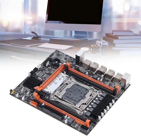 Ddr4 Gaming Motherboard, X99H Motherboard 4 Ddr4 Lga2011 3 Pin Support CPU V3 V4 Usb3.0 Sata Port Pc Mainboard for Desktop in Saudi Arabia