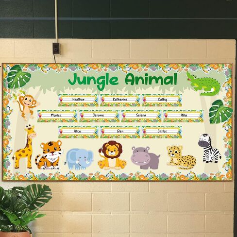 Pack of 50 Dinosaur Nameplates for Student Desks Classroom Name Tags 3.3 x 9.5 Inches in Saudi Arabia