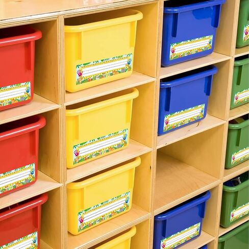 Pack of 50 Dinosaur Nameplates for Student Desks Classroom Name Tags 3.3 x 9.5 Inches in Saudi Arabia