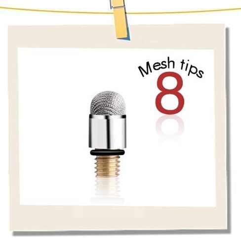 أطراف شبكية بديلة من Mixoo لأقراص Mixoo وطرف شبكي 2 في 1 سلسلة قلم فقط، 8 عبوات in Kuwait