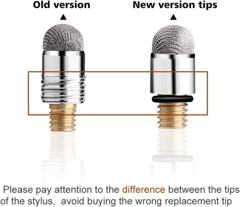 أطراف شبكية بديلة من Mixoo لأقراص Mixoo وطرف شبكي 2 في 1 سلسلة قلم فقط، 8 عبوات in Kuwait