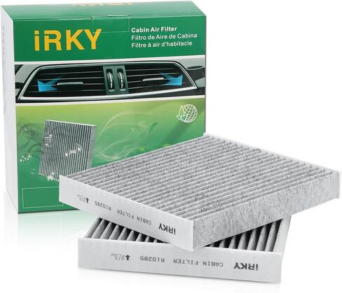 فلتر هواء المقصورة 6040C(CF11183) مع الكربون المنشط متوافق مع دودج دورانجو 2011-2023/جيب جراند شيروكي 2011-2021 CP183 in Kuwait