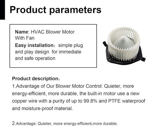 HVAC Blower Motor Assembly with Fan Cage for 2003-2008 Pontiac Vibe Heater Blower Motor Air Conditioner Replaces 700160 88973567 PM9243 in Saudi Arabia