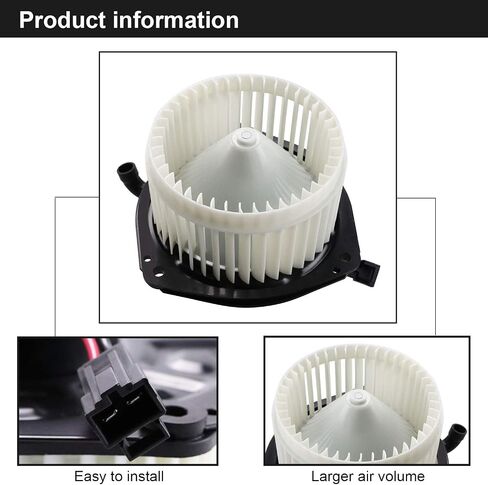 HVAC Blower Motor Assembly with Fan Cage for 2003-2008 Pontiac Vibe Heater Blower Motor Air Conditioner Replaces 700160 88973567 PM9243 in Saudi Arabia