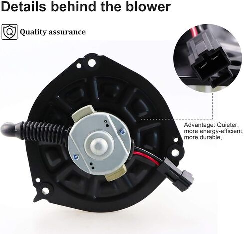 HVAC Blower Motor Assembly with Fan Cage for 2003-2008 Pontiac Vibe Heater Blower Motor Air Conditioner Replaces 700160 88973567 PM9243 in Saudi Arabia