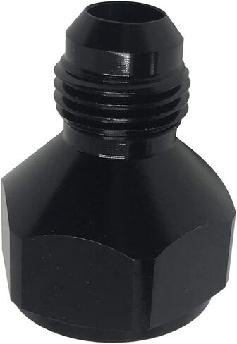 10 أنثى -8 ذكر محول مخفض مناسب من الألومنيوم (أسود، 10AN أنثى إلى 8AN ذكر) in Kuwait