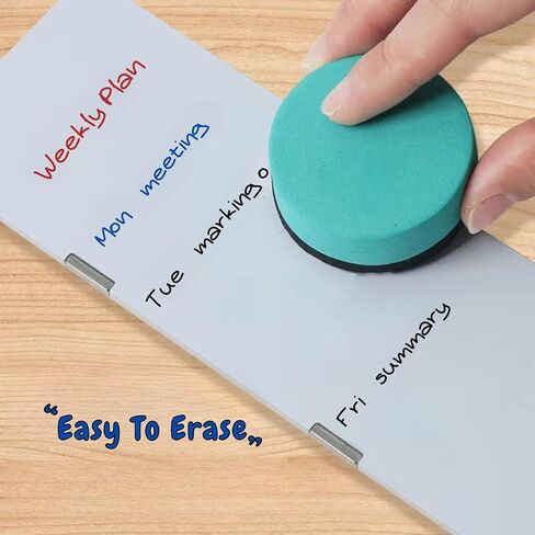 11.4“ Large Desk Whiteboard and Monitor Whiteboard,Office Desk Accessories Desktop Whiteboard Minotor Memo Board,Magnetic Dry Erasa Board with Markers, Office Supplies for Desk in Saudi Arabia