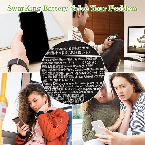 【جديدة】 بطارية بديلة WT-S-W1 SM-A146U SM-A146W SM-A146M متوافقة مع هاتف Samsung Galaxy A14 5G مع الأدوات in Saudi Arabia