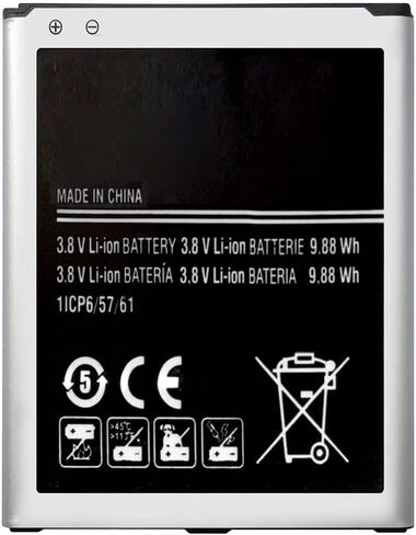 بطارية لهاتف Galaxy J3، بطارية بديلة لهاتف Samsung Galaxy Grand Prime G530، Galaxy J5، Galaxy J3،J320A J320V EB-BG530BBC J5-G530Pj3 3300 مللي أمبير في الساعة in Kuwait