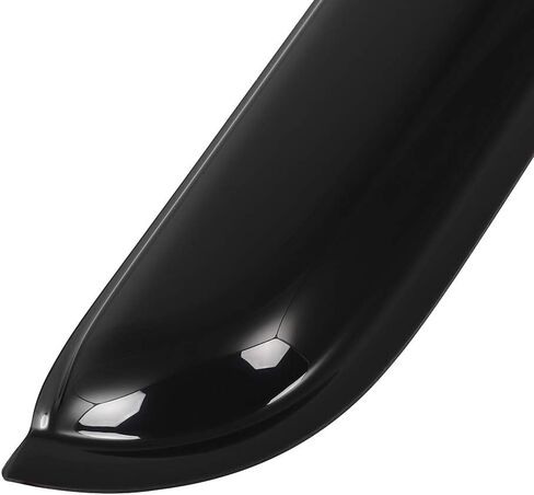 SCITOO Outside Mount Window Visor Deflector Rain Guard Dark Smoke, 4 Pcs Set Fit for 2007-2017 for Jeep Wrangler in Kuwait