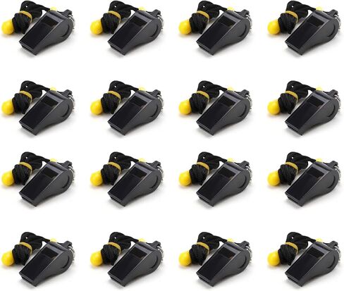 Whistle, Plastic Whistles with Lanyard, Sports Whistle for Coaches, Referees, Lifeguards, Teacheres, Emergency in Saudi Arabia