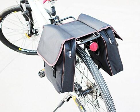 UPANBIKE Large Capacity Alloy Rear Rack, Fits Mountain Bike V-Brake Disc Brake Bicycle, Quick Release Mounted at Seatpost, Carrier Luggage Pannier with Side Protecting Frames in Saudi Arabia