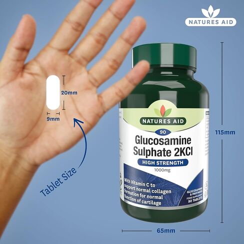 Glucosamine Sulphate - 1000Mg (With Vitamin C) 90 Tabs in Kuwait