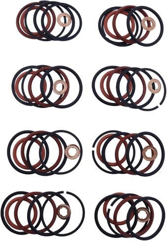 Injector Sleeve Cup Removal Installation Tool Kit with O-Ring Seal Kit Compatible with 1994-2003 Ford 7.3L Navistar DT466E T444E in Saudi Arabia