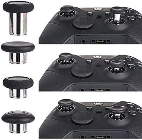 عصا الإبهام المعدنية التناظرية 6 في 1 لجهاز Xbox One Elite Series 2 ووحدة التحكم الأساسية Elite Series 2 (أحمر) in Kuwait