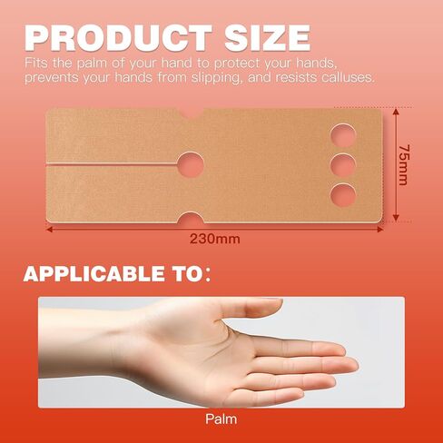 Palm Kinesiology Tape,Precut Strips Kinetic Tape, Kinesiology Tape to Protect Palm and Wrist,20pcs 9in X 3.1in,Kinesiology Tape for Activities Like Weight Lifting, Tennis, Bowling, Etc. in Saudi Arabia
