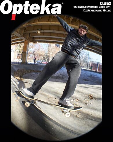 Opteka .35x HD2 Super Wide Angle Panoramic Macro Fisheye Lens for Canon EOS/EF in Kuwait