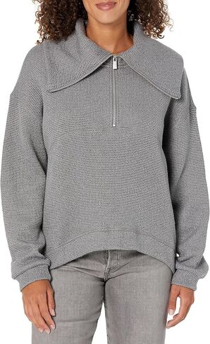 Sweaty Betty Women's Restful Boucle Half Zip Sweatshirt in Saudi Arabia