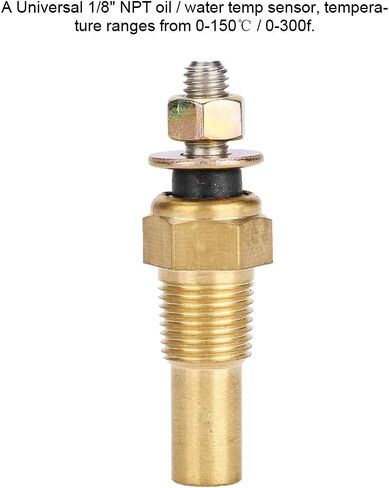 for Temperature Sender Gorgeri Engine Water Coolant Temperature Sender Water/Oil Temp Temperature 1/8 NPT Electrical Sender Transmitter Sending Unit Temp Sensor in Saudi Arabia