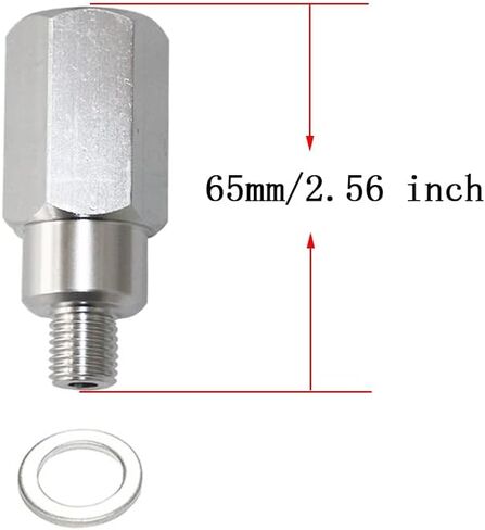 محول M12 x 1.5 إلى 1/2 NPT مستشعر درجة حرارة سائل التبريد للمياه لجميع محركات سلسلة LS LS1 LSX LS3 in Kuwait