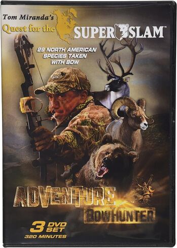 Adventure Bowhunter ~ 29 North American Species with Bow Hunting DVD Tom Miranda in Saudi Arabia