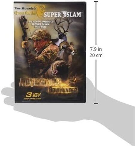 Adventure Bowhunter ~ 29 North American Species with Bow Hunting DVD Tom Miranda in Saudi Arabia