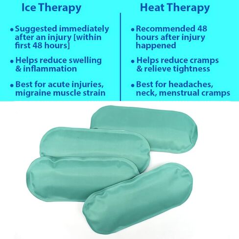 Insulin Cooler Ice Pack -Insulin Cold Pack for Insulin Cooler Pen Carry Case Stay Frozen - Cold Compress, 4 Pack (Blue) in Saudi Arabia