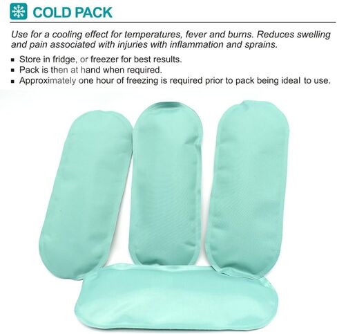 Insulin Cooler Ice Pack -Insulin Cold Pack for Insulin Cooler Pen Carry Case Stay Frozen - Cold Compress, 4 Pack (Blue) in Saudi Arabia
