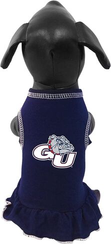 All Star Dogs NCAA Gonzaga Bulldogs Dog Cheerleader Dress in Saudi Arabia
