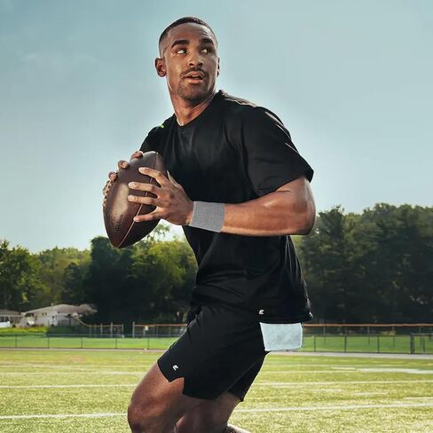 8 قطع من أربطة المعصم للتنس، أربطة معصم ماصة للرجال والنساء، عصابات رأس قطنية مسامية للتمرين، كرة القدم، كرة السلة، الجري الرياضي - أسود ورمادي in Kuwait