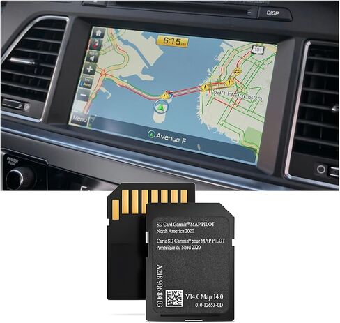 أحدث إصدار من بطاقة SD للملاحة A2189068403، بطاقة SD لخرائط السيارات/Mex/USA تناسب فقط أنظمة NTG 5 Audio 20 (الرمز 522)، متوافقة مع CLA/GLC/GLA/AMG/A/B/C/E-Class in Saudi Arabia