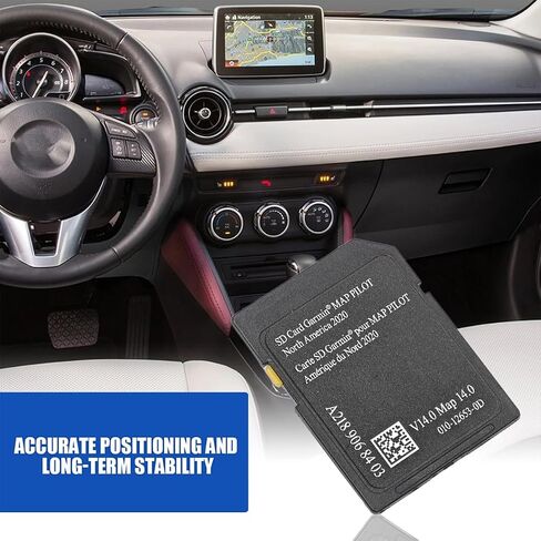 أحدث إصدار من بطاقة SD للملاحة A2189068403، بطاقة SD لخرائط السيارات/Mex/USA تناسب فقط أنظمة NTG 5 Audio 20 (الرمز 522)، متوافقة مع CLA/GLC/GLA/AMG/A/B/C/E-Class in Saudi Arabia