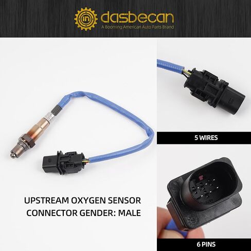 مستشعر الأكسجين من داسبيكان قطعتين متوافق مع 2014-2018 Ford Focus 2.0L (غير توربو) يستبدل # 234-5068 234-4575 مجموعة مستشعر الأكسجين المنبع والمصب in Kuwait