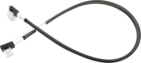 كابل SAS صغير، SFF-8087 إلى SFF-8087 نقل بيانات عالي السرعة من الزاوية اليسرى إلى الزاوية اليسرى لوحدات تحكم SAS/RAID واللوحات الخلفية والخوادم، 1 قدم in Kuwait