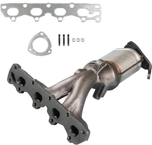 محول تحفيزي من BoardRoad مناسب مباشرة لـ 2004-2008 شيفروليه ماليبو 2.2/2.4L / 2006-2008 Pontiac G6 2.4L / 2007-2008 Saturn Aura 2.4L in Kuwait