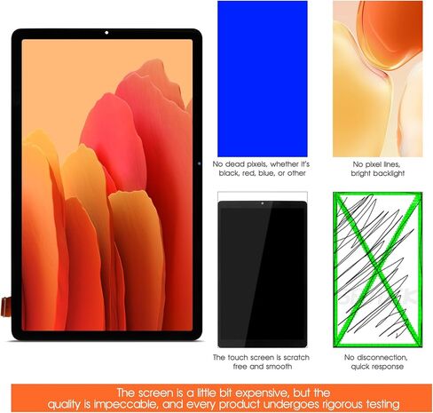 استبدال شاشة Samsung Galaxy Tab S6 Lite لجهاز Samsung Tab S6 Lite SM-P610N SM-P615 شاشة LCD SM-P610 LCD محول الأرقام الجمعية إصلاح جزء مع أدوات in Kuwait
