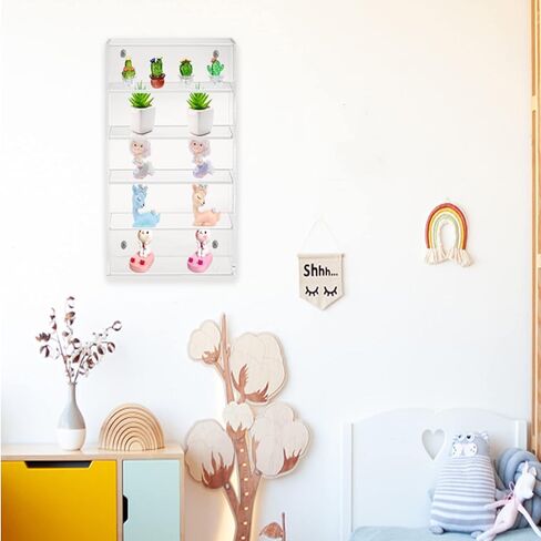 منظم نظارات شمسية من الأكريليك مكون من 5 طبقات، حافظة عرض مصغرة للنظارات، حامل على الحائط، رف منظم تمثال قائم بذاته للمقتنيات والأحجار الكريمة والصخور والعرض in Kuwait