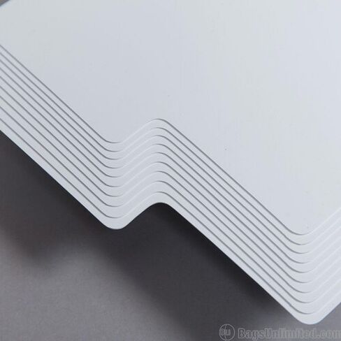 قطعة واحدة من مقسم السجلات البيضاء، فواصل السجلات البلاستيكية، فواصل تسجيل الفينيل لتنظيم تسجيلات الفينيل DVD، فواصل مؤشر الموثق (12.5 × 13.49 بوصة) in Kuwait