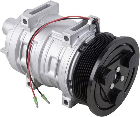 AC Compressor & 127mm 8-Groove A/C Clutch Replaces Zexel TM-21HX 500611-2330 w/ 12v Coil - BuyAutoParts 60-04564NA New in Saudi Arabia