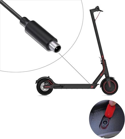 شاحن سكوتر 42 فولت 1.7A مناسب للسكوتر الكهربائي Segway Ninebot ES1 ES2 ES4 E22 in Kuwait