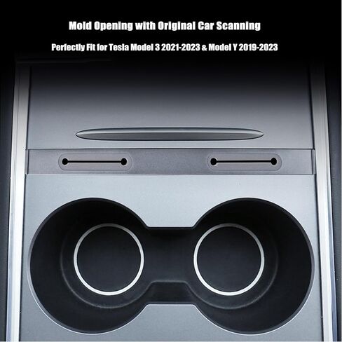 صينية تنظيم وحدة التحكم المركزية من Amooca متوافقة مع طراز تسلا 3 موديل Y 2023 2022 2021 صندوق تخزين مطور ملحقات السيارة الداخلية in Kuwait
